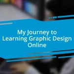 My Journey to Learning Graphic Design Online